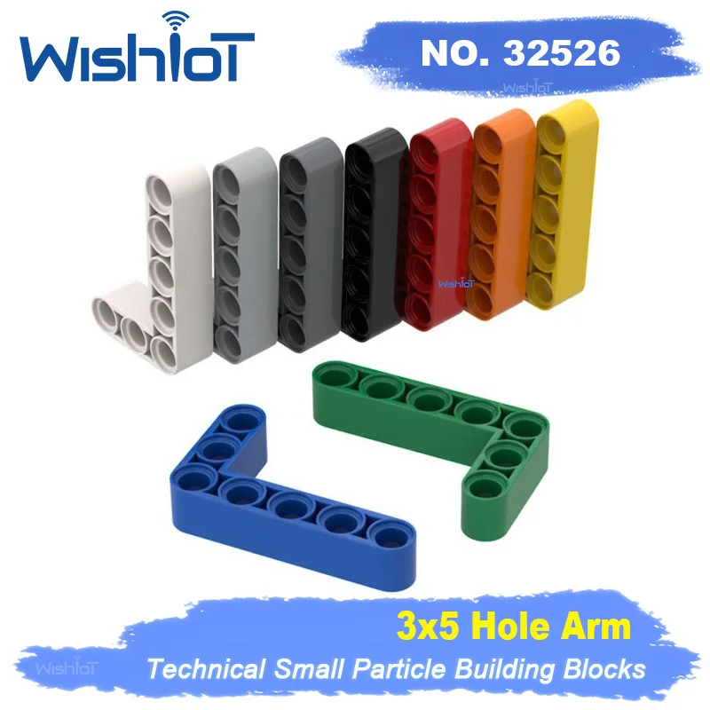 

3x5 L-shaped Holed Arm 32526 DIY Splicing Accessories Toy Classic Educational Building Blocks Compatible Assembles Particles