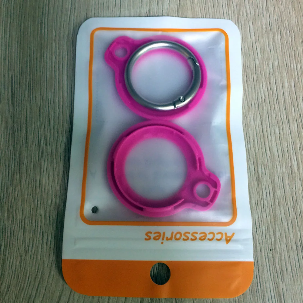 Case For Apple Air Tag Holder With Keychain Hard PC Anti-Drop Airtags Key Chain Hard PC AntiDrop Airtags Key Chain Air Tag Case