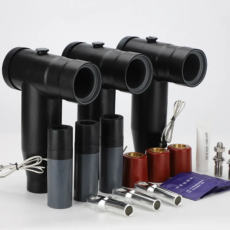 

Cable Accessories 15KV European Style Front Connector Plug and Unplug Head, Shielded T-shaped Head Branch Box Front Connector