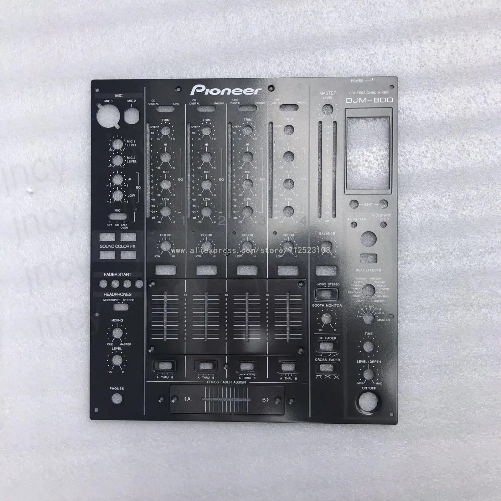 DJM800 DJM-800 NEW FORPioneer Faceplate DNB1144 Fader Panel DAH2427 DAH2426