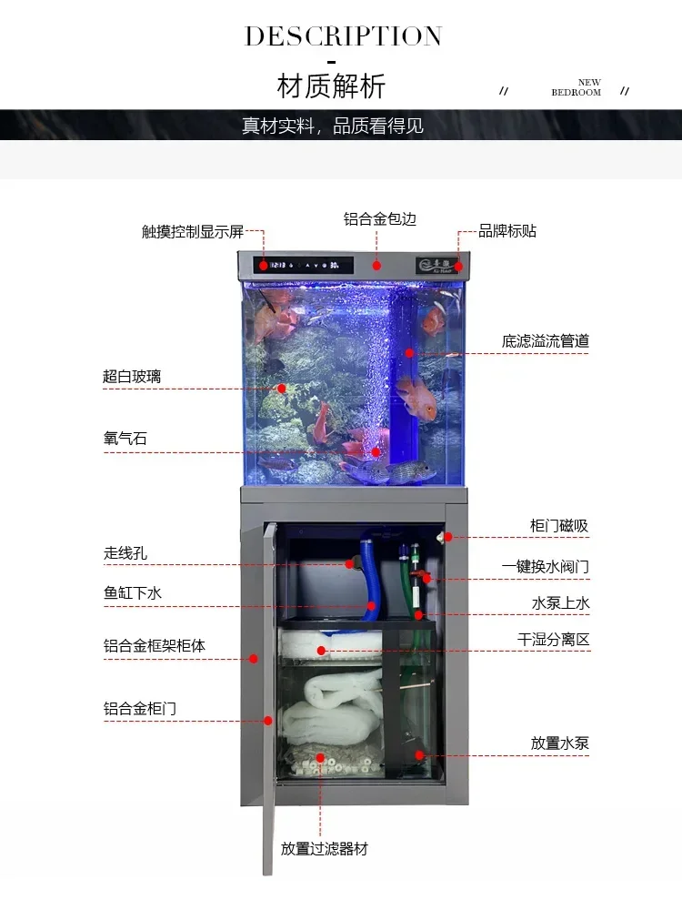 Change Water Self-Circulating Aquarium Household Tank Lazy Filter Fish Tank