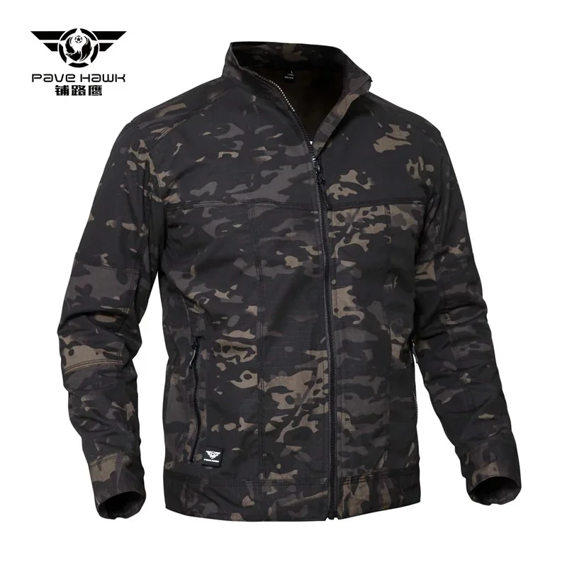 Spring Tactical Assassin Special Service Jacket Outdoors Combat Fighting Hiking Hunting Camouflage Softshell Clothing Ply-19