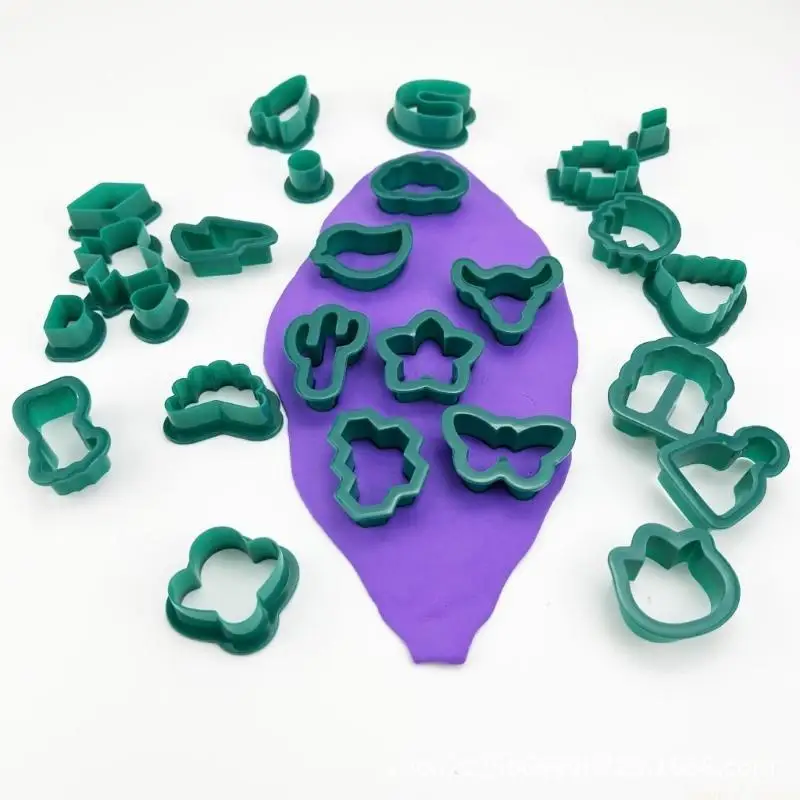 

31BF Набор резаков для полимерной глины Резак для глины с карточками для сережек, крючками для сережек, кольцами для прыжков