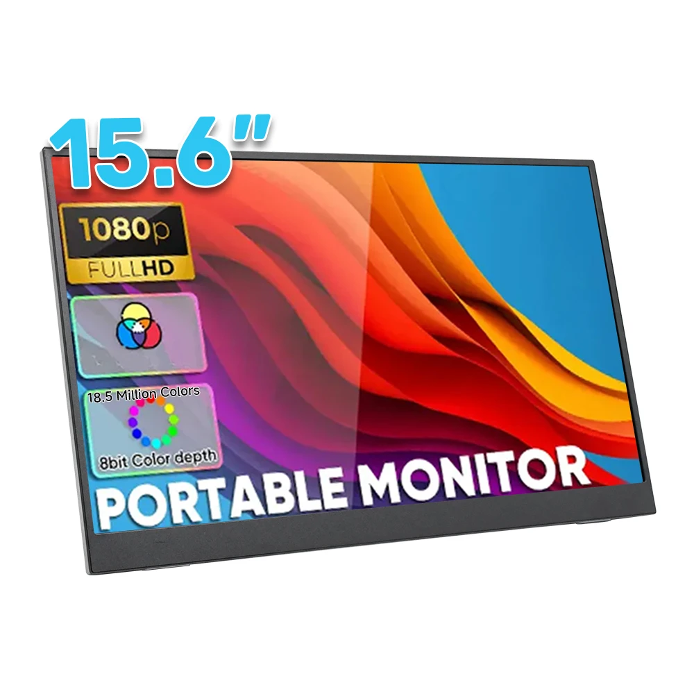 High definition LCD IPS 15.6 Touch screen anti-blue portable display