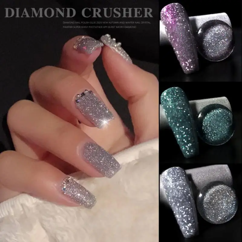 Nail Glitter Powder Sparkling Versatile Eye-catching Best-selling High-quality Must-have Unique Nail Decoration Nail Decoration