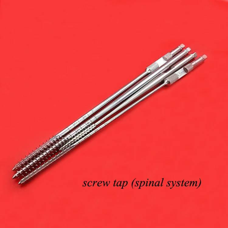 

Orthopedics instrument stainless steel medical use tap spine system use screw-rod system tap for cancellous&cortical orthopedist