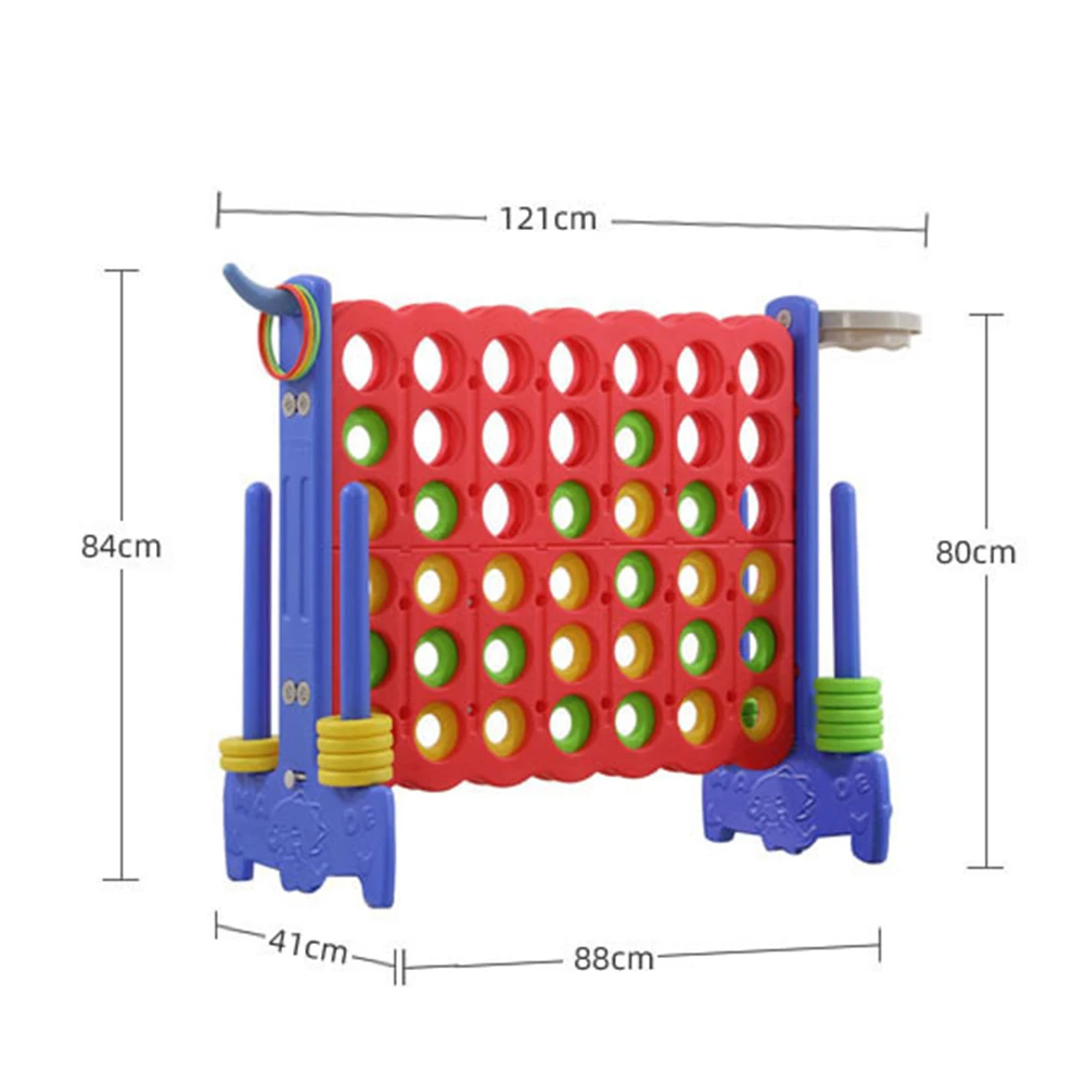 3 In 1 Game Chesses Toy Children Entertainment Game For Kindergarten With Basketballs Hoop Rings Toss Four In A Row Game