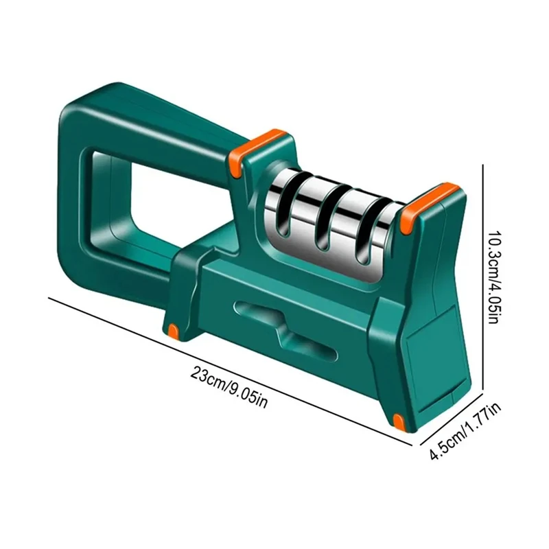 Afilador de cuchillos de mano para el hogar, herramientas de afilado rápido de cocina, herramienta multifunción