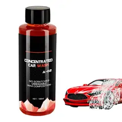 Car Foam Liquid Contaminant Remover 100ml High Foam Multifunctional Highly Concentrated Deep Clean & Restores Car Wash Shampoo