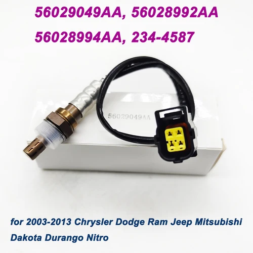 Sensor de oxígeno para coche, accesorio para Chrysler Dodge Jeep Compass Cherokee Ram 234 68144248AA 56028992AA 56028994AA 4587-2004, 56029049AA 2014-1500