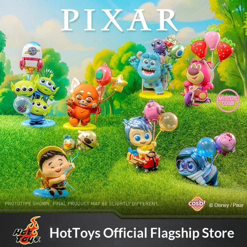 

Hot Toys Pixar Balloon Series Cosbi Blind Box Mini Collectible Figures Mystery Dolls For Anime Fans Kids Desktop Decoration