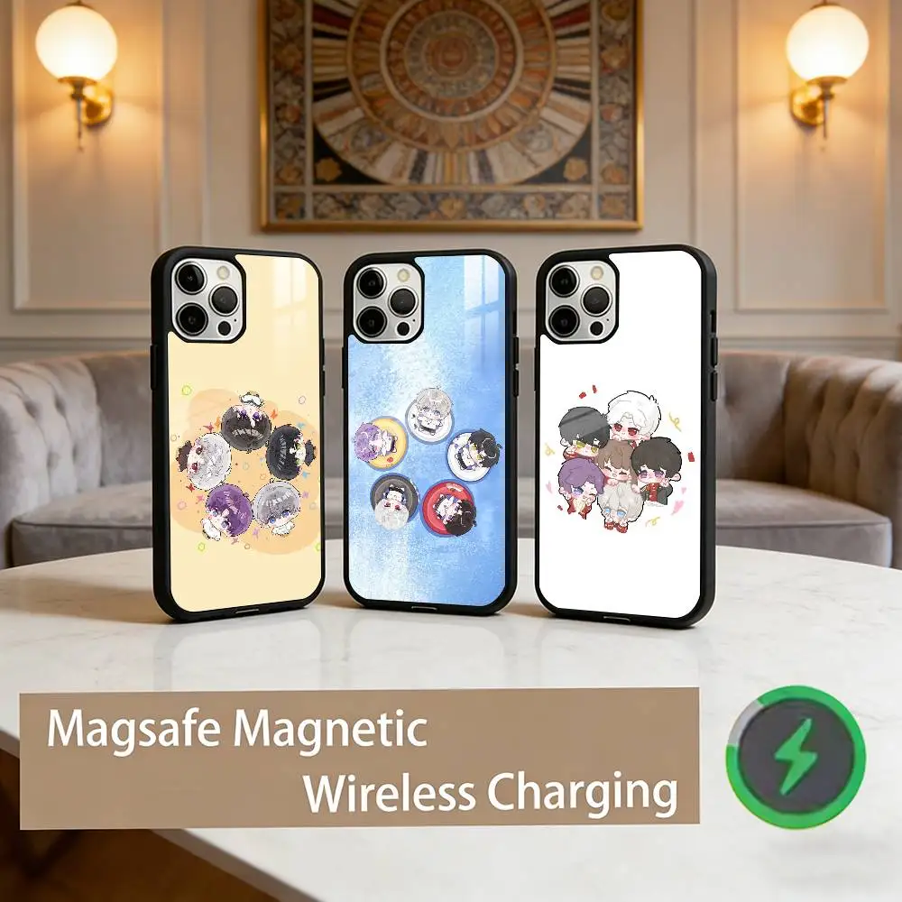 Game Love and Deepspace   Phone Case For iPhone17,16,15,14,13,12,11 Plus,Pro Max Magnetic For Magsafe Wireless Charging