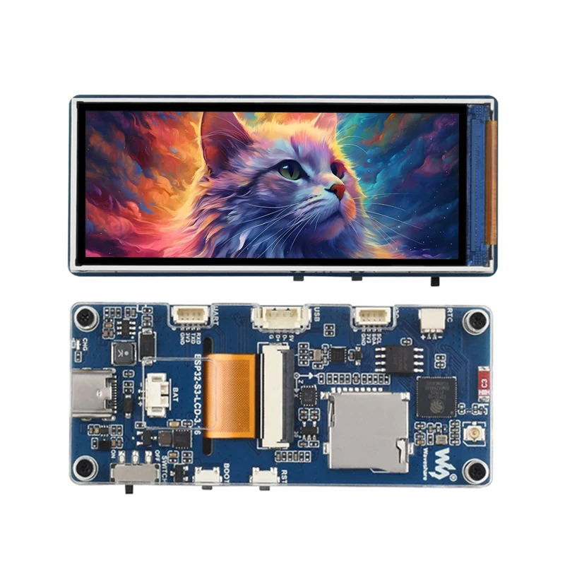 Waveshare ESP32-S3 3,16-calowa płytka rozwojowa LCD 320×820 32-bitowy dwurdzeniowy ESP32-S3-LCD-3.16 LX7 — zdjęcie produktu 5