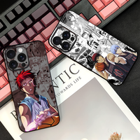Kuroko No Basket Anime Aomine Daiki Phone Case For iPhone 16 15 14 13 12 11 PRO MAX PLUS Mini TPU Soft to Skin-friendly Cover