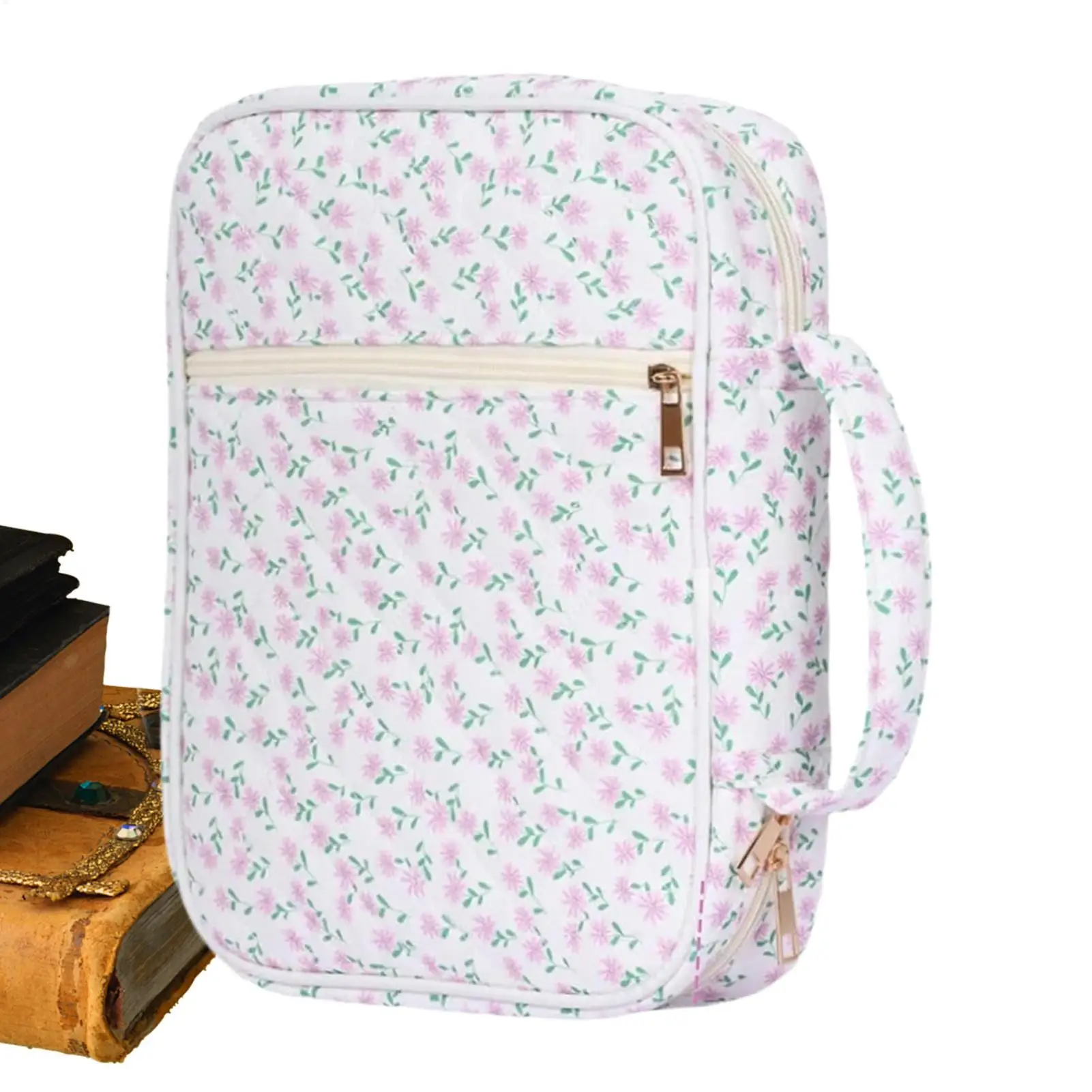 

Bible Bag Reusable Large Capacity Dustproof Organizer Girls Women Church Bible Case For Grandma Adults Lovers Family Friends Mom