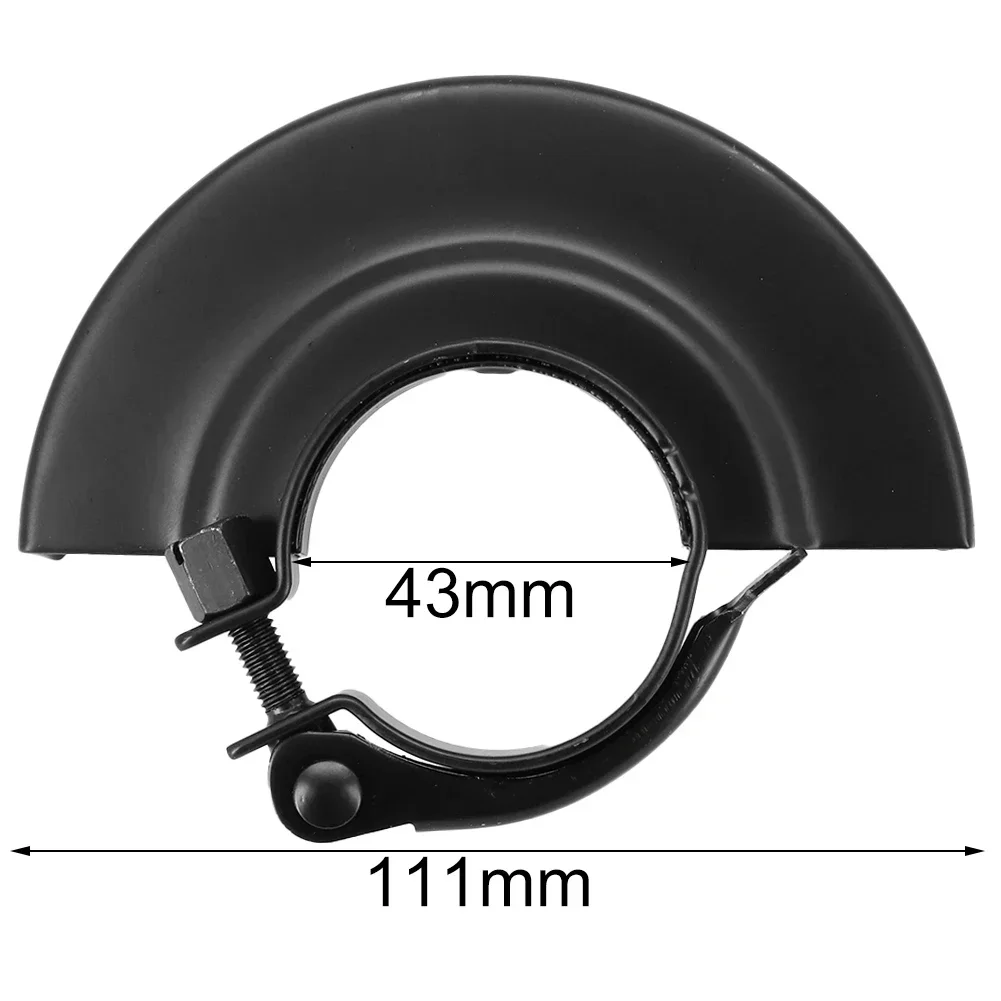 Imagem -03 - Capa de Segurança para Moedor de Ângulo Mudança Rápida Disco de Moagem Capa de Proteção 110 115 125 mm 43 mm Furo para Ferramentas Elétricas Acessórios