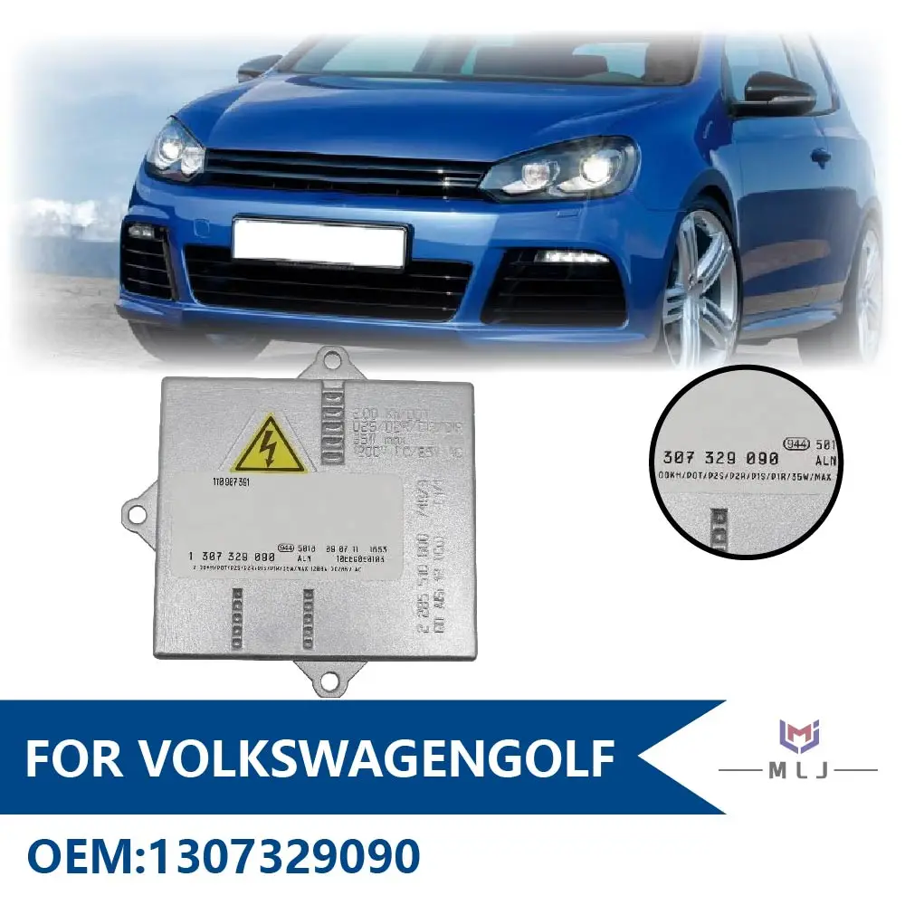 1T0907391 10EEG050103 For V-W Golf MK5 A-L Headlight 1307329090 HID Xenon Ballast Control Module Unit D2S E46 E63 DRL Module