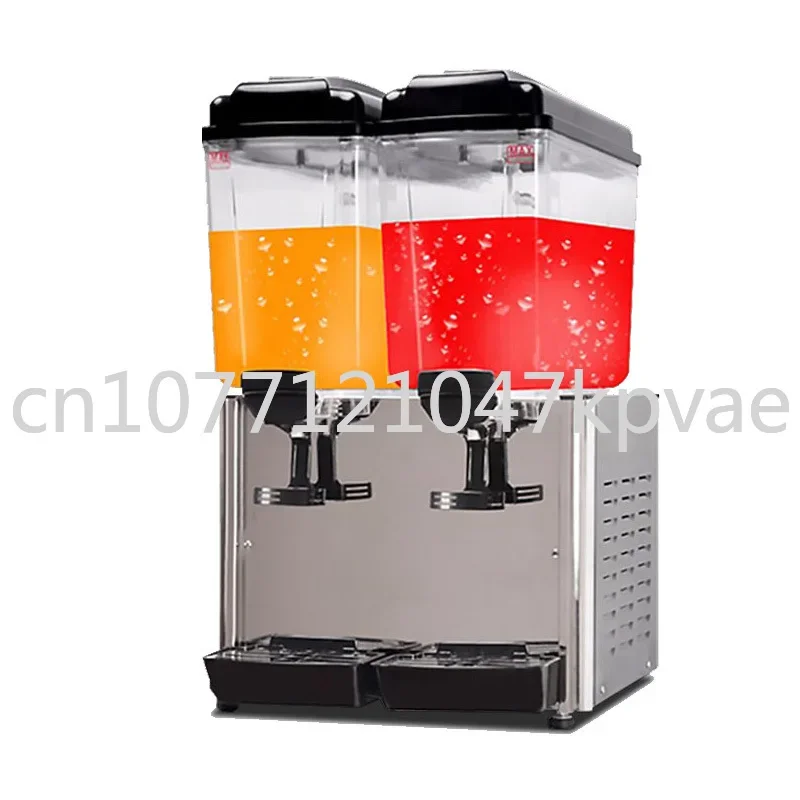 

Commercial Automatic Juice Drink Dispenser, Self-service Milk Tea, 2 Tank Beverage Hot and Cold Drink Machine