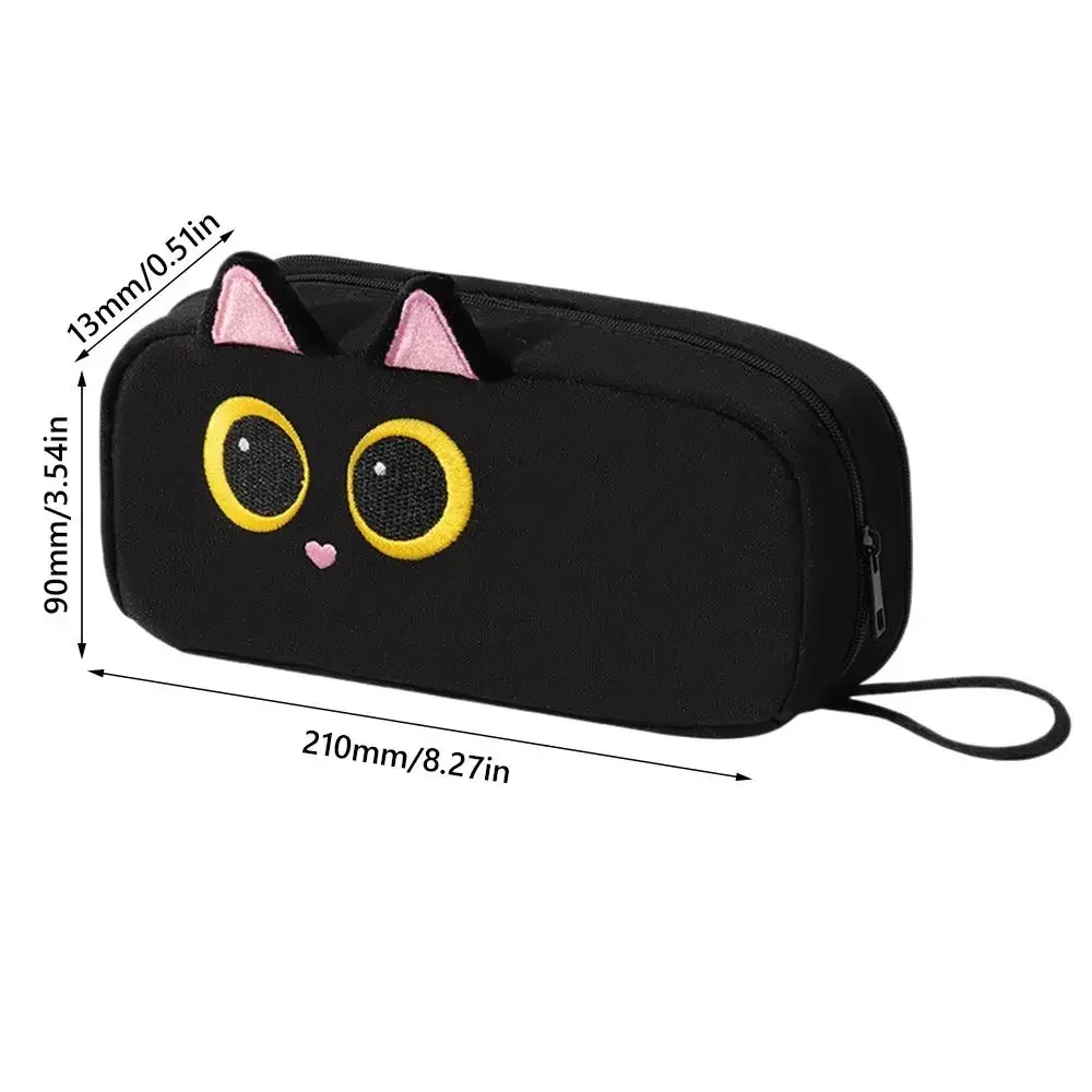 Cartoon Animal Shape Pen Bag Seven Layers Waterproof Stationery Pouch Large Capacity Pencil Case Gift