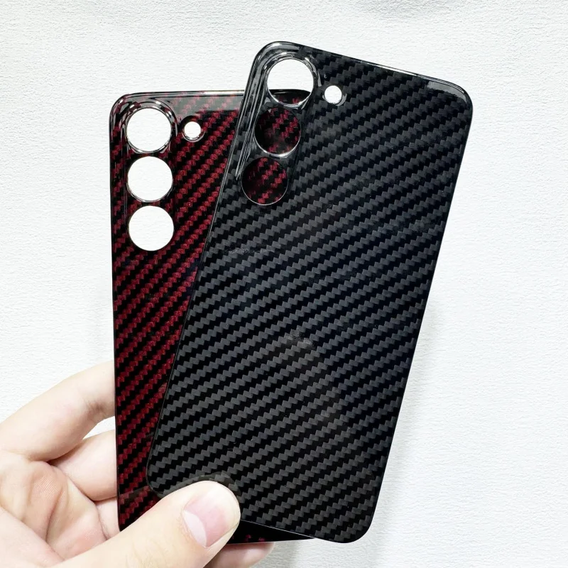 

Compatible with samsung S23 Fiber Phone S23 Carbon Fiber Lightweight Fashion Hard Phone
