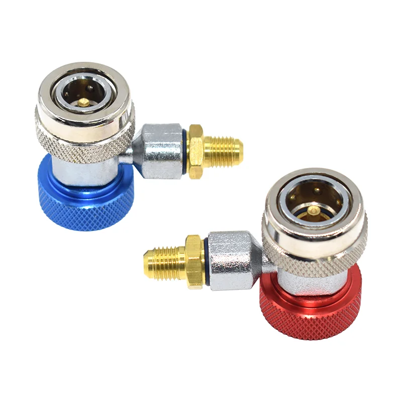 R134A H / L محول اقتران سريع مكيف هواء سيارة التيار المتناوب مقرنة المبرد تصفية موصل أدوات إصلاح شاحنة اكسسوارات السيارات #3