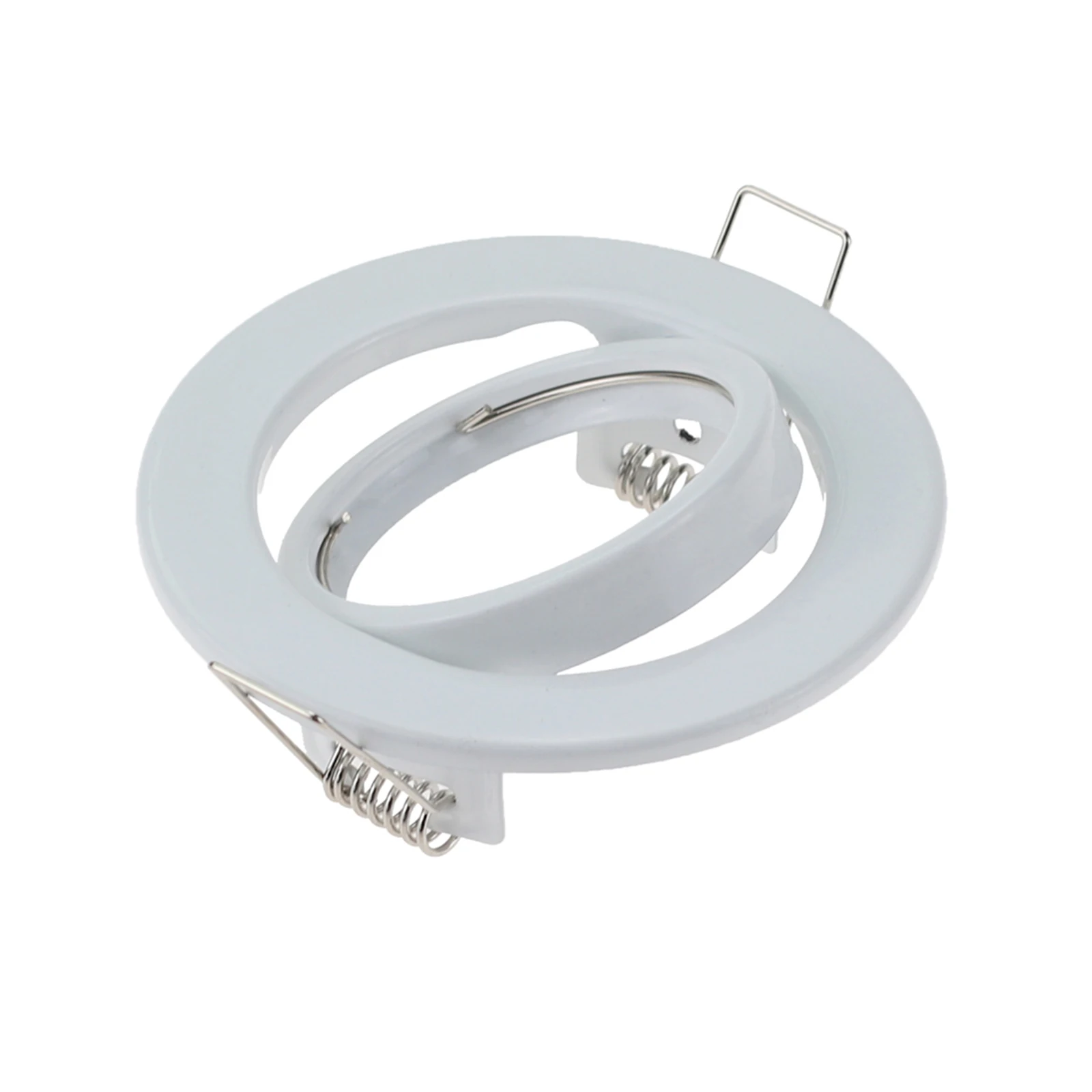 10pcs/lot Ceiling  Led Trim Rings Halogen Bulb GU10 MR16  Spot Light Bracket Fitting Fixture Frame for Home Illumination