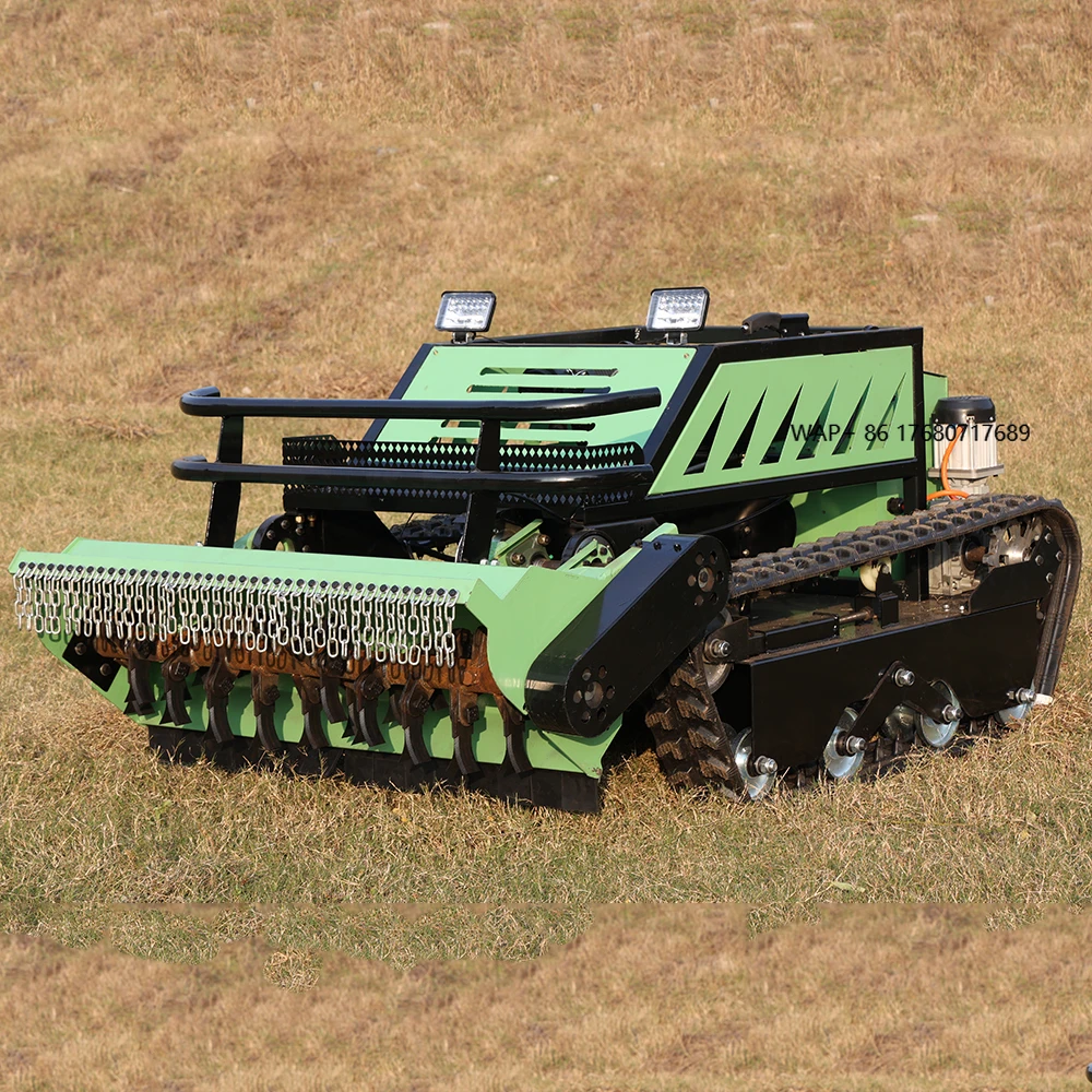 Farm Garden Remote Controlled Lawn Mower Multi Purpose Grass Cutter Machine