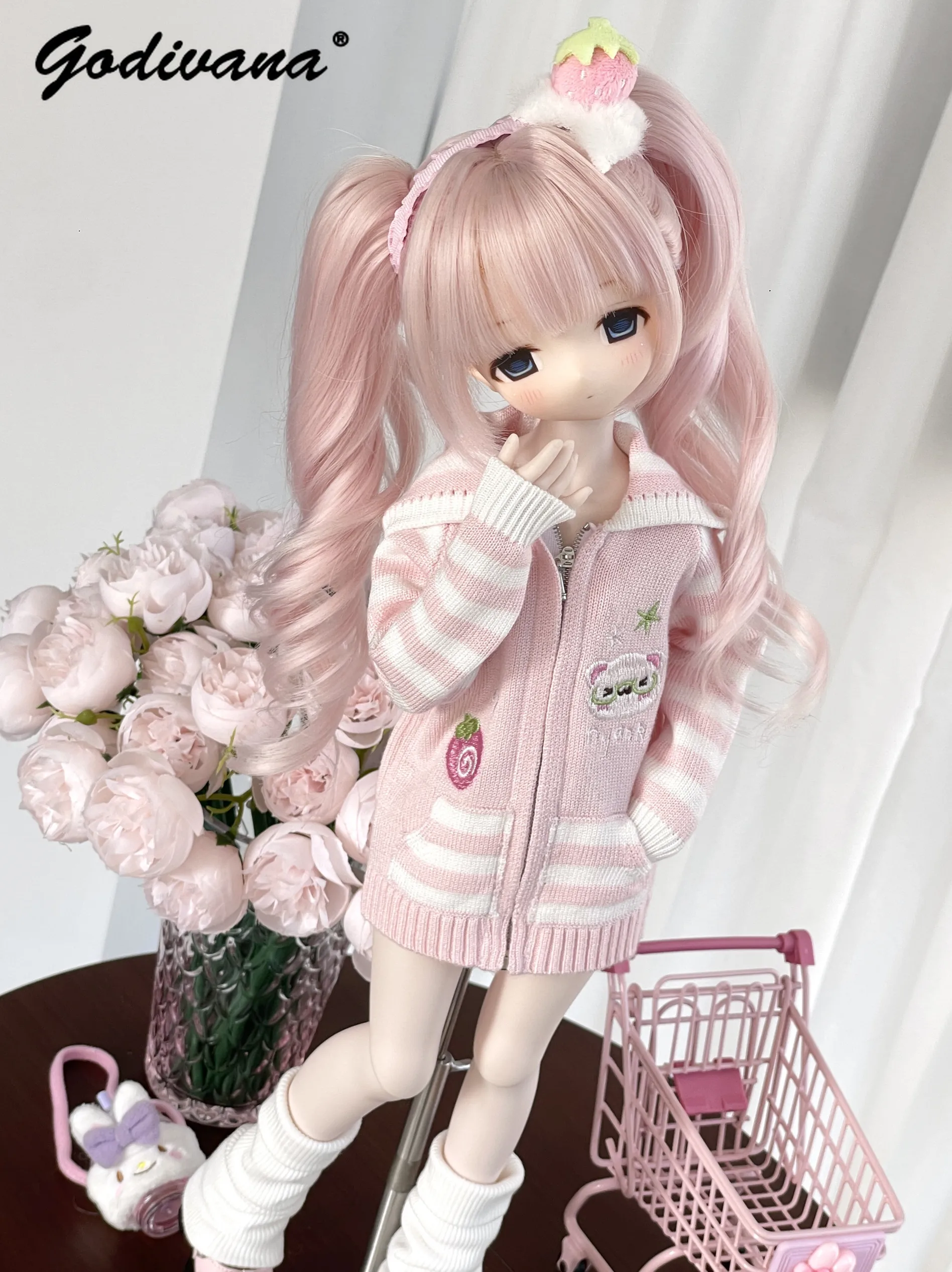 Handmade Striped Knit Long Sle - огляд і ціна Embroidery Cloth