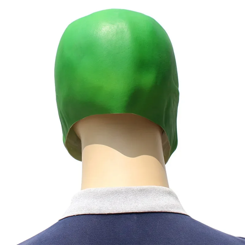 Realista Jim Carrey Cosplay Mask Party Latex Soft Movie The Mask Halloween Mask Ball Costumes Props Adult One Size