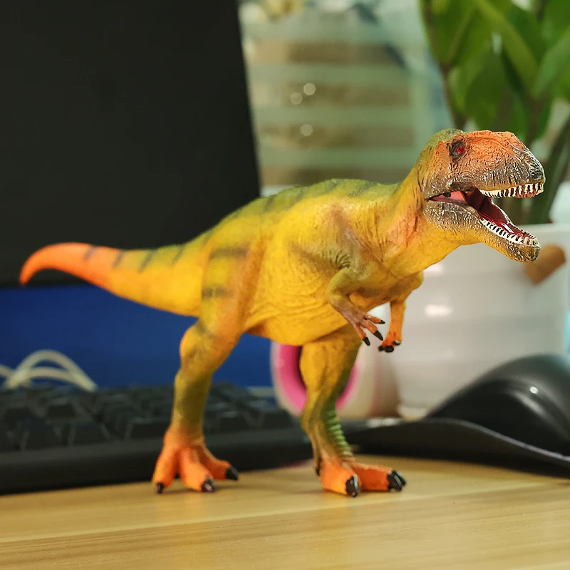 ฟิกเกอร์คาร์คารอโดนทอซอรัส - ฟิกเกอร์ไดโนเสาร์ยุคจูราสสิค - ของเล่นเสริมพัฒนาการสำหรับเด็กชาย เด็กหญิง และเด็กอายุ 3 ปีขึ้นไป