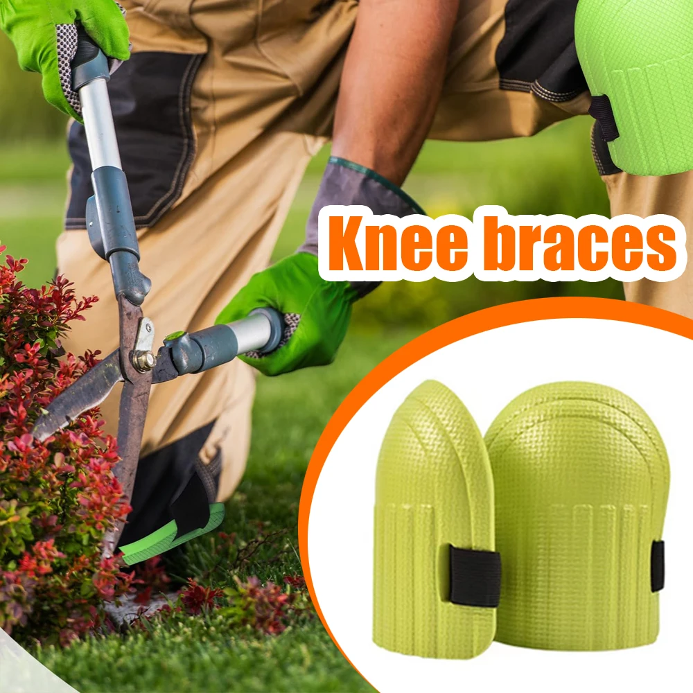 1 пара наколенников, рабочие наколенники из мягкой пены, изделия для напольной плитки, влагостойкие утолщенные кирпичи, садовые и ремесленные инструменты