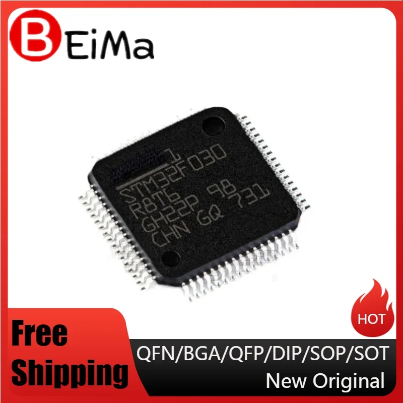 STM32F103RBT6  STM32F105RBT6  STM32F030C8T6   STM32F030R8T6   STM32F030K6T6   STM32F030CCT6   STM32F030RCT6   STM32F030C6T6