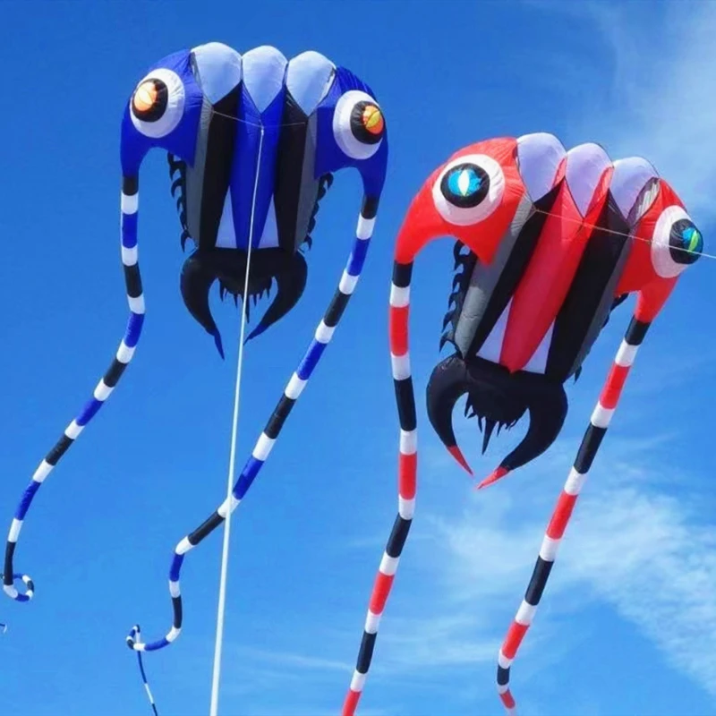Grote trilobites vliegeren voor volwassenen vliegers opblaasbare professionele vliegers octopus vlieger wind vliegers Vliegend speelgoed bolator grote vlieger