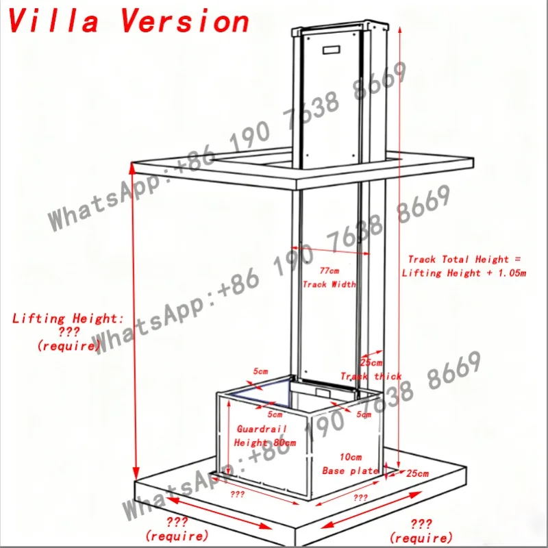 رافعة كهربائية هيدروليكية قابلة للتخصيص، منصة رفع سكة حديدية، رافعة ونش