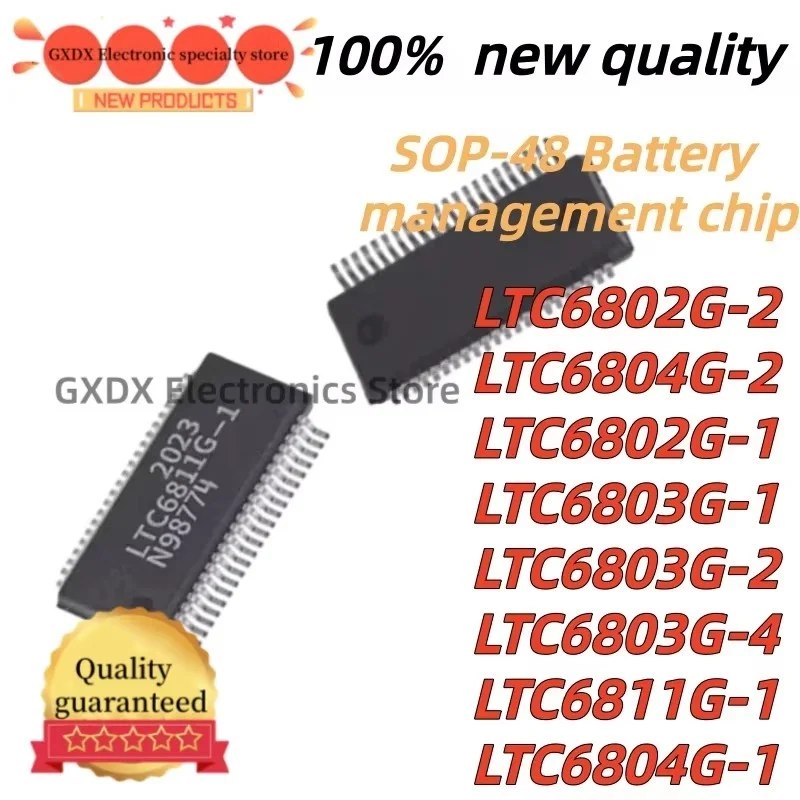 1pcs 100% New Quality LTC6802G-1 LTC6811G-1 LTC6804G-2 LTC6804G-1 LTC6802G-2 LTC6803G-1 LTC6803G-2 LTC6803G-4 sop-48