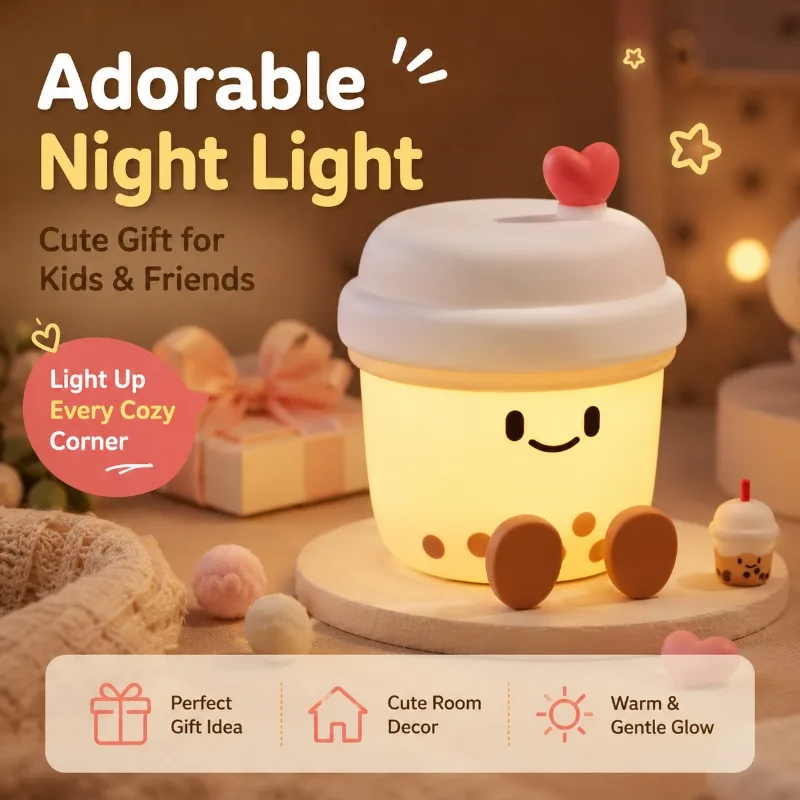 silicone-pearl-milk-tea-cup-small-night-light-warm-rainbow-small-night-light-cartoon-cute-ornament-small-night-light