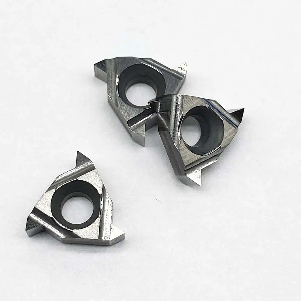 GBJ-CNC 11IR AG60 inserti in alluminio inserto per filettatura taglierina in alluminio inserti in metallo duro per tornitura in alluminio e carburo di silicio