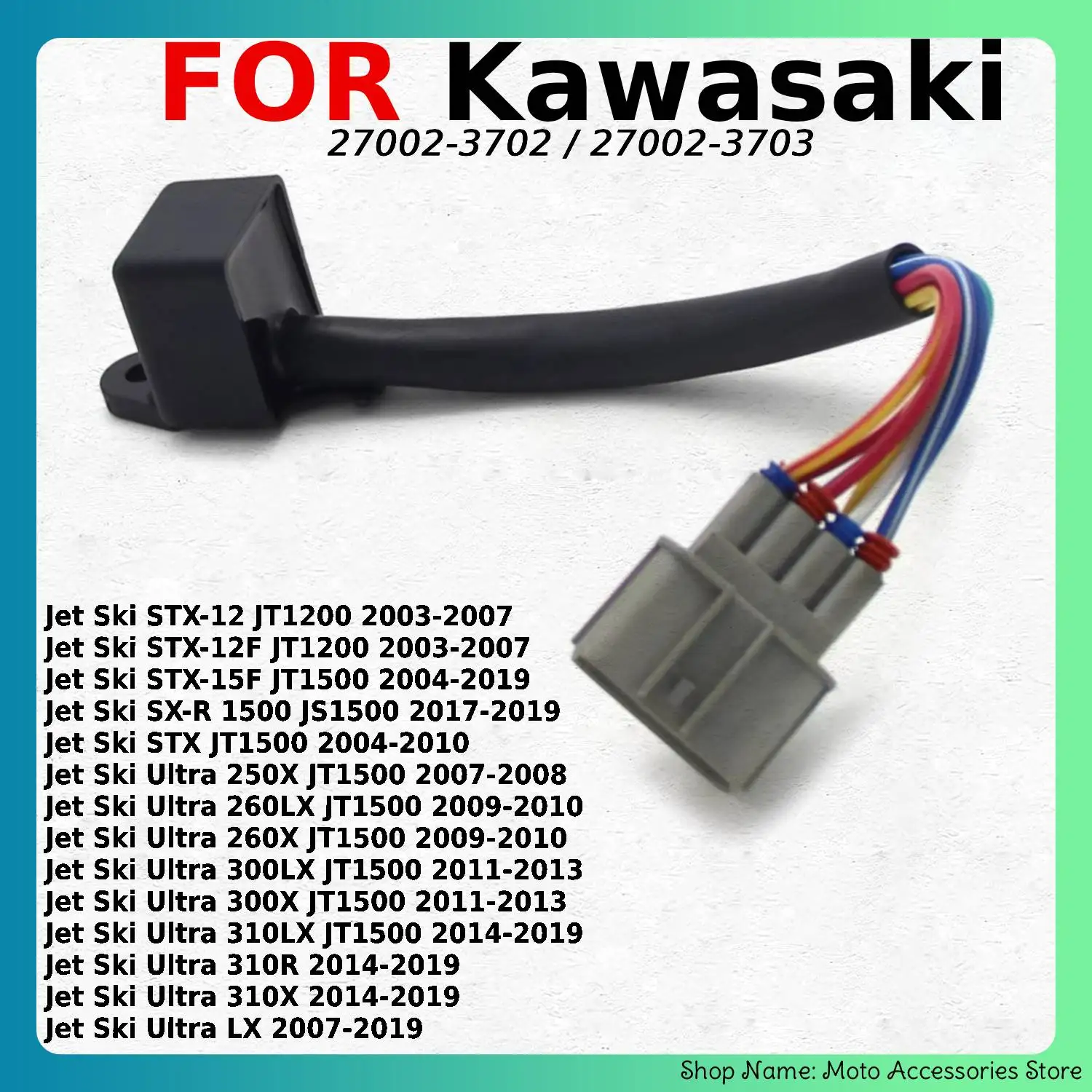 Unidade de Ignição CDI Conversora para Kawasaki Jet Ski STX-12 STX-12F STX-15F SX-R STX Ultra 250X 260LX 260X 300LX 300X JT1200