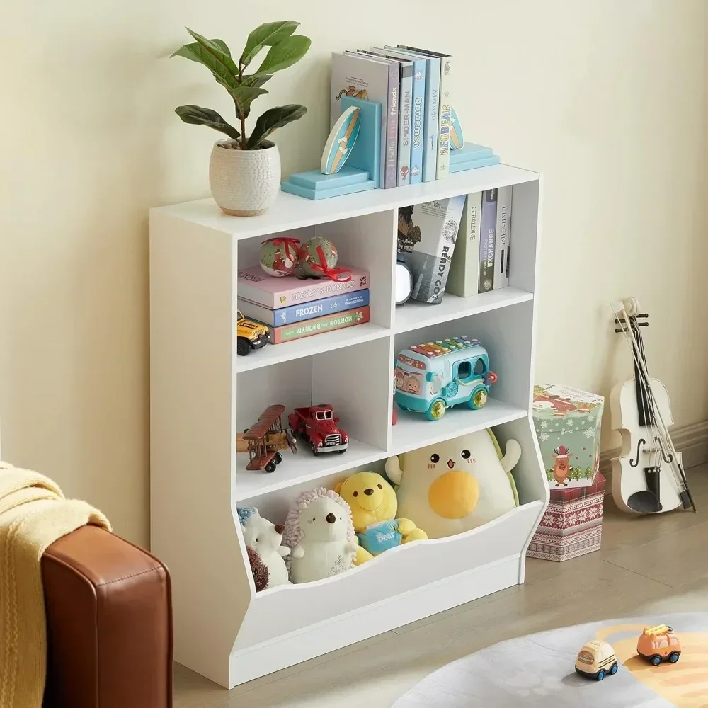 

Kids Bookshelf and Bookcase for Playroom, Bedroom, Reading Nook, Toddler's Room, Nursery