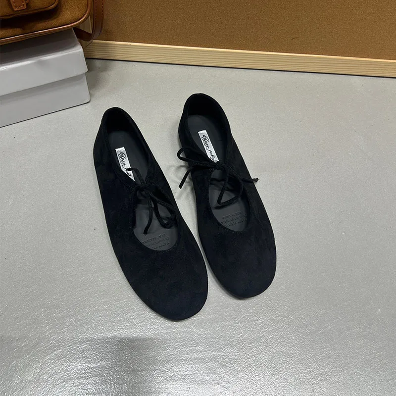 

Модная женская обувь на плоской подошве с узлом-бабочкой, повседневная женская мягкая обувь, женская обувь без шнуровки на плоской подошве с круглым носком