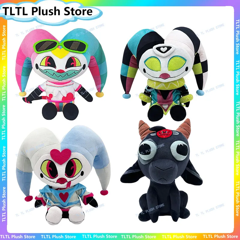 Helluva Boss Plush Toy Blitzo Fizzarolli Stolas Vortex Doll Soft Stuffed Toy Cartoon Animation Peripheral Collectible Home Decor