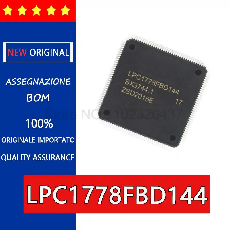 LPC1778FBD144 2214 2220 2292 2378 2388 4320 LPC4337JBD144 32-bit microcontrollers MCU microcontroller IC brand new original