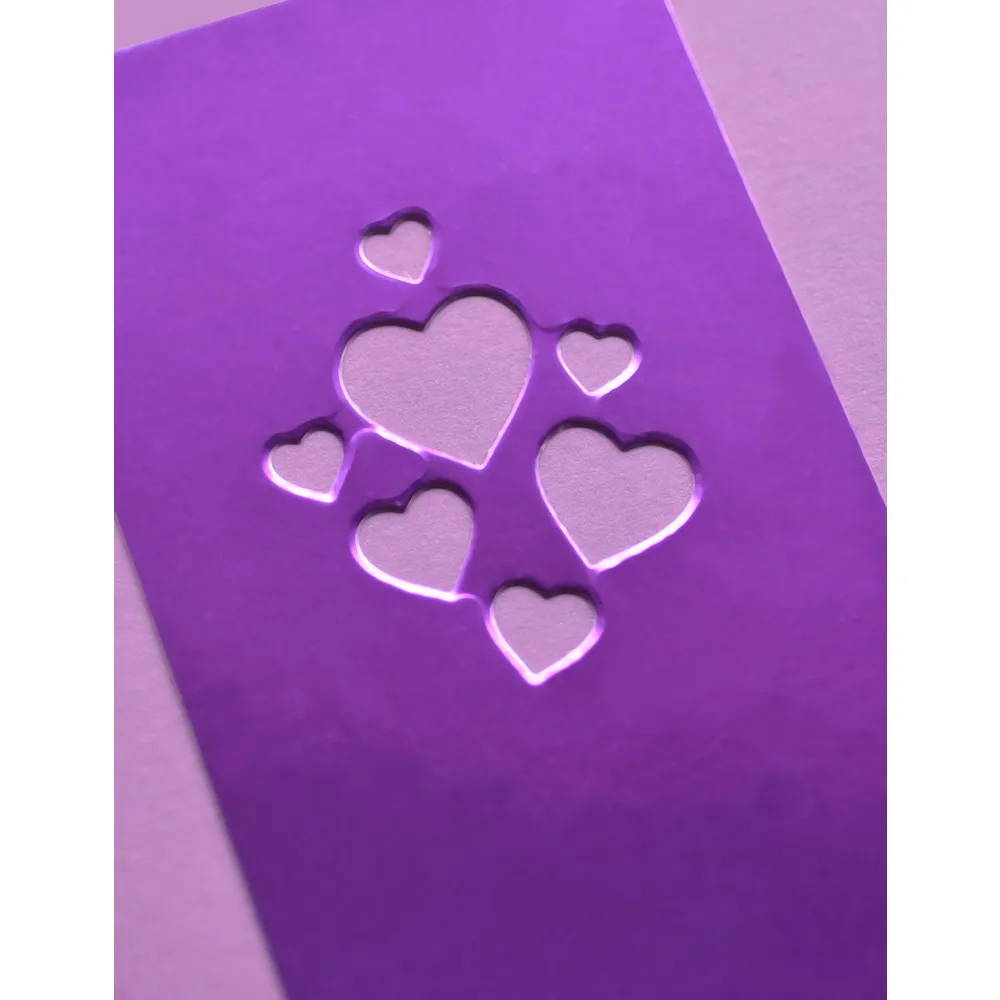 Heart Jumble Background Valentine's Day Metal Cutting Dies for New February 2023 Scrapbooking Frame Card Craft Supplies