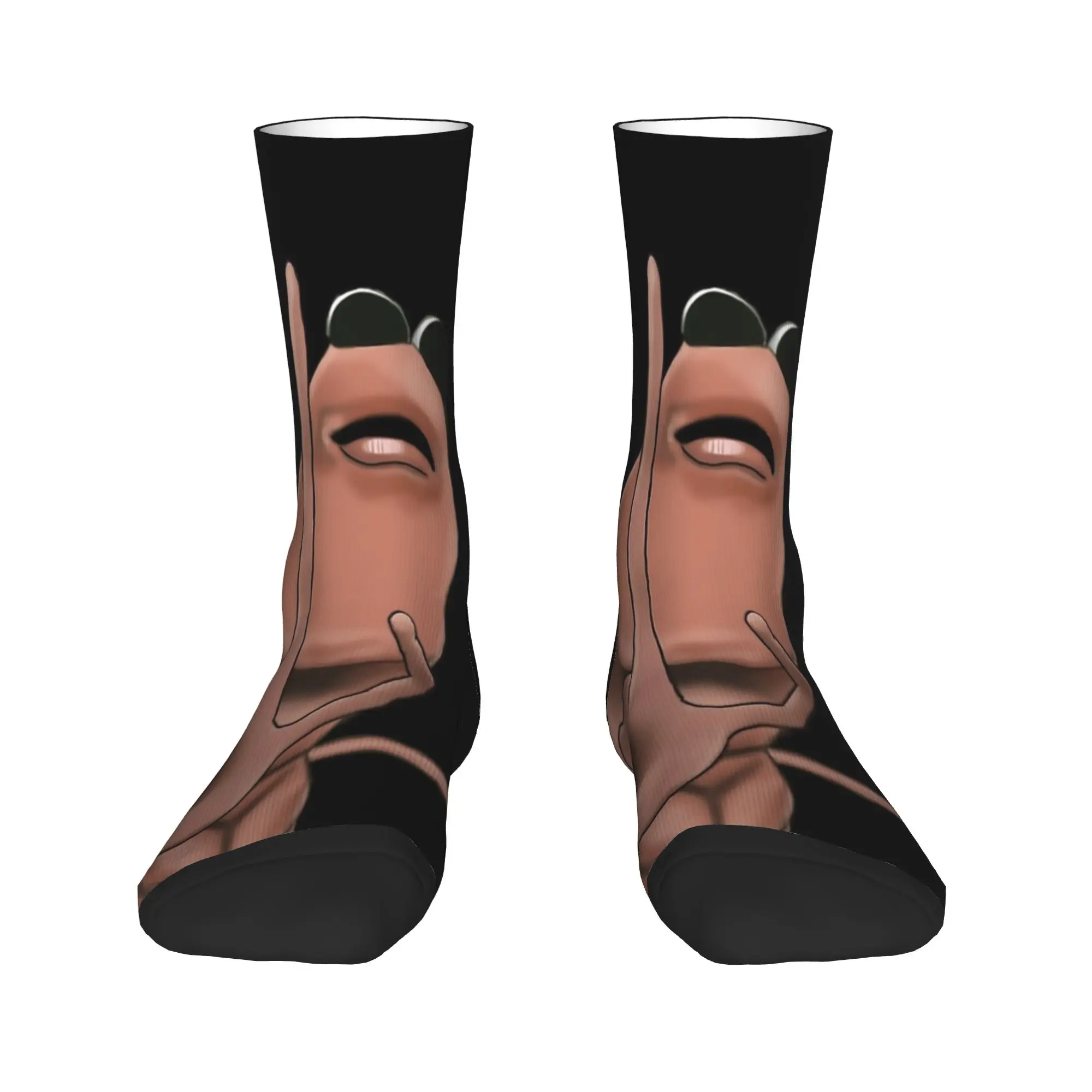 Marcus-medias divertidas Meme, calcetines góticos, calcetines cómodos para hombre, calcetines antideslizantes con gráfico para correr de otoño, regalo