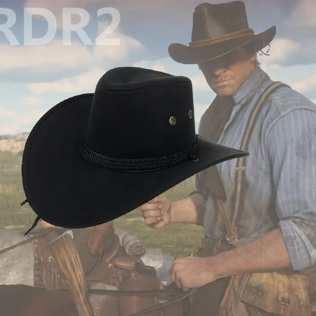 RedDeadRedemption 2 Caps Hats RDR2 Children Cosplay Cartoon Hat Arthur Morgan Cowboy Hat AliExpress