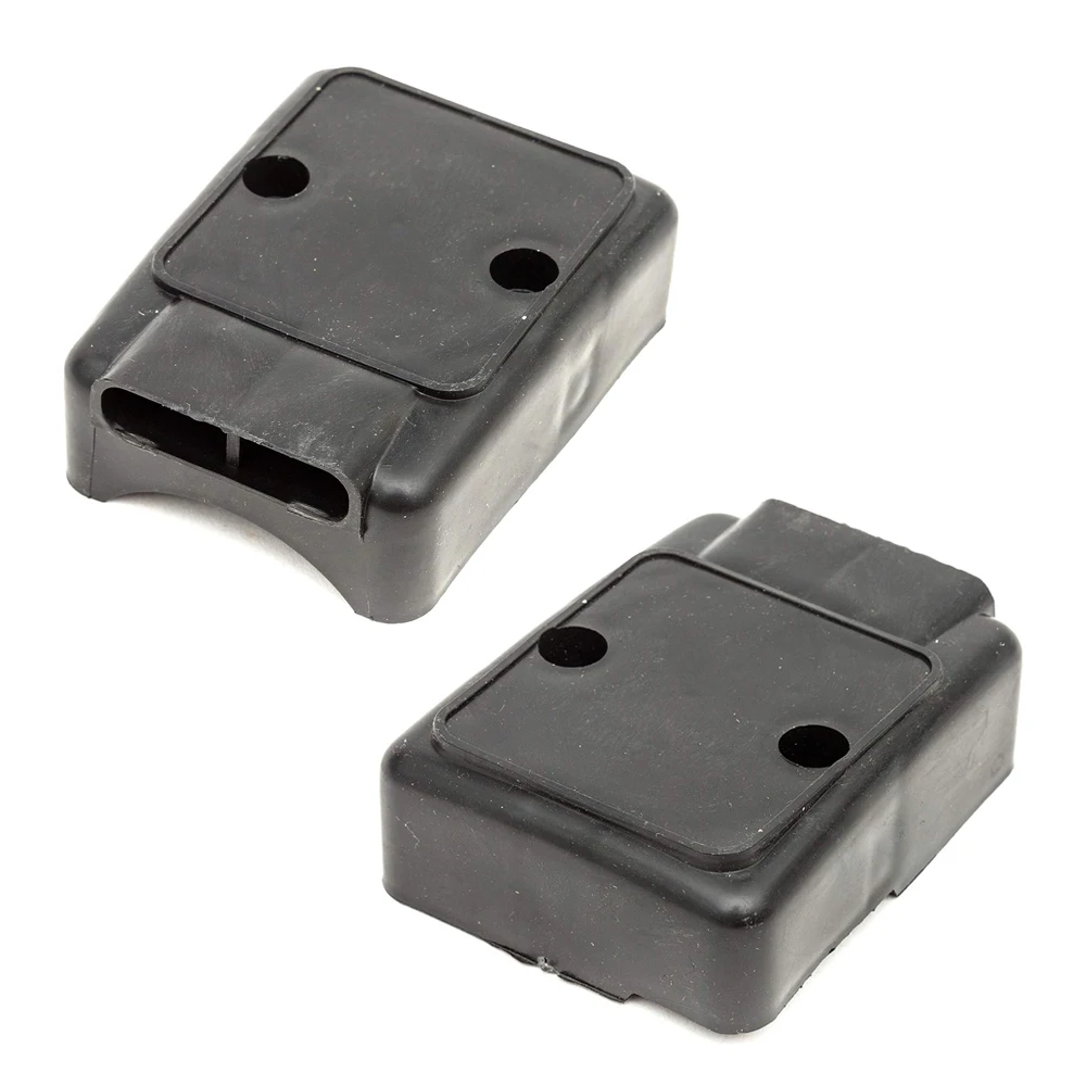 2Pcs Black Plastic Air Filter For 47cc 49cc 2-Stroke Engine Carburetor Motos Pocket Bike Accessories