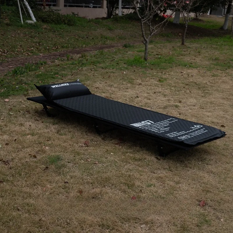 

Outdoor Camping Automatic Inflatable Floor Mat Moisture-proof Thickened Air Mattress Tent Mats with Pillow and Storage Bag