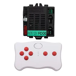 Weelye RX76 12V FCC/CE 2.4G Bluetooth Remote Control and Receiver for Children Electric Car Replacement Parts