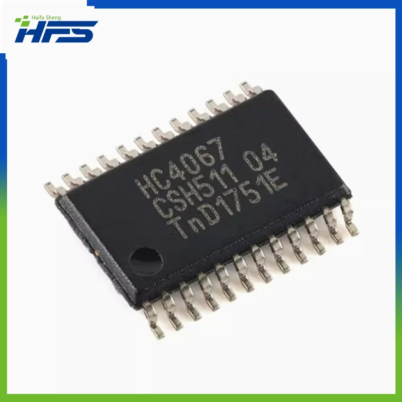 

5pcs Original 74HC4067PW-Q100J TSSOP-24 16 channel analog multiplexer/demultiplexer