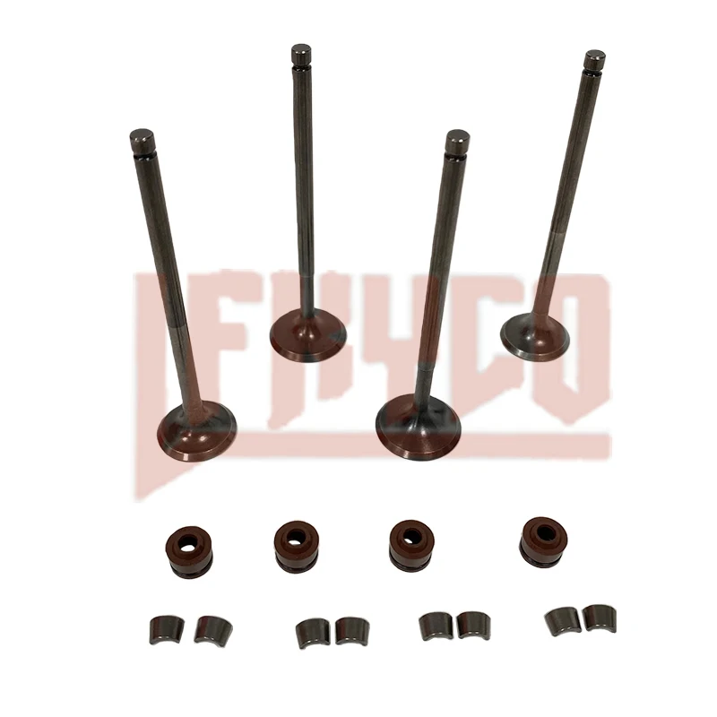 

Motorcycle Engine Parts Exhaust Valves Inlet Intake Stem Oil Seal Kit for Vespa GTS GTV Super MP3 HPE 300 Upgrade Modified Parts